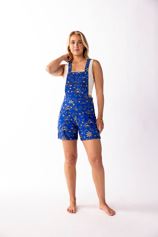 Overall Romper - Bloom