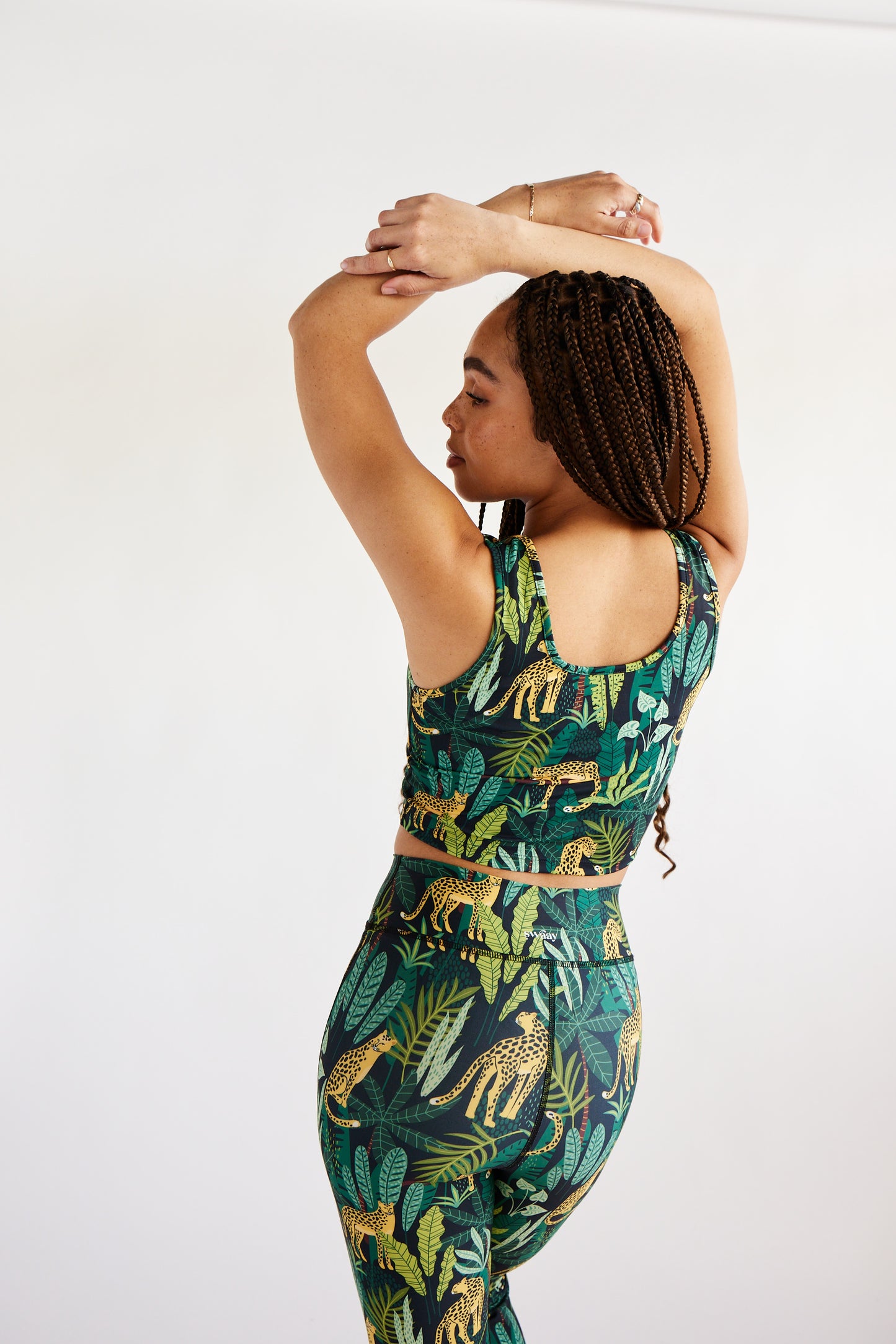 Simple Crop Top - Jungle