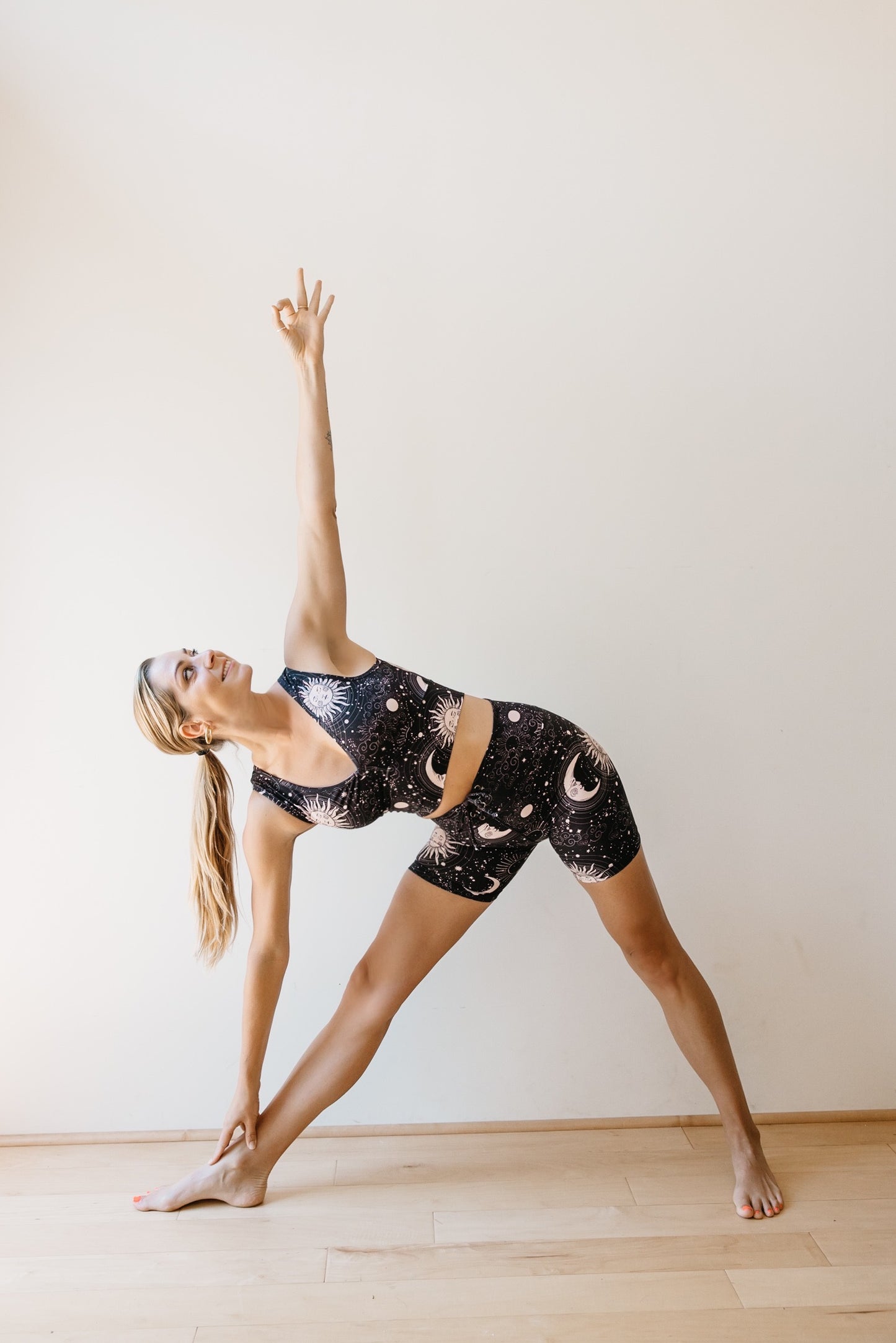 Lace Up Swaay Shorts - Celestial
