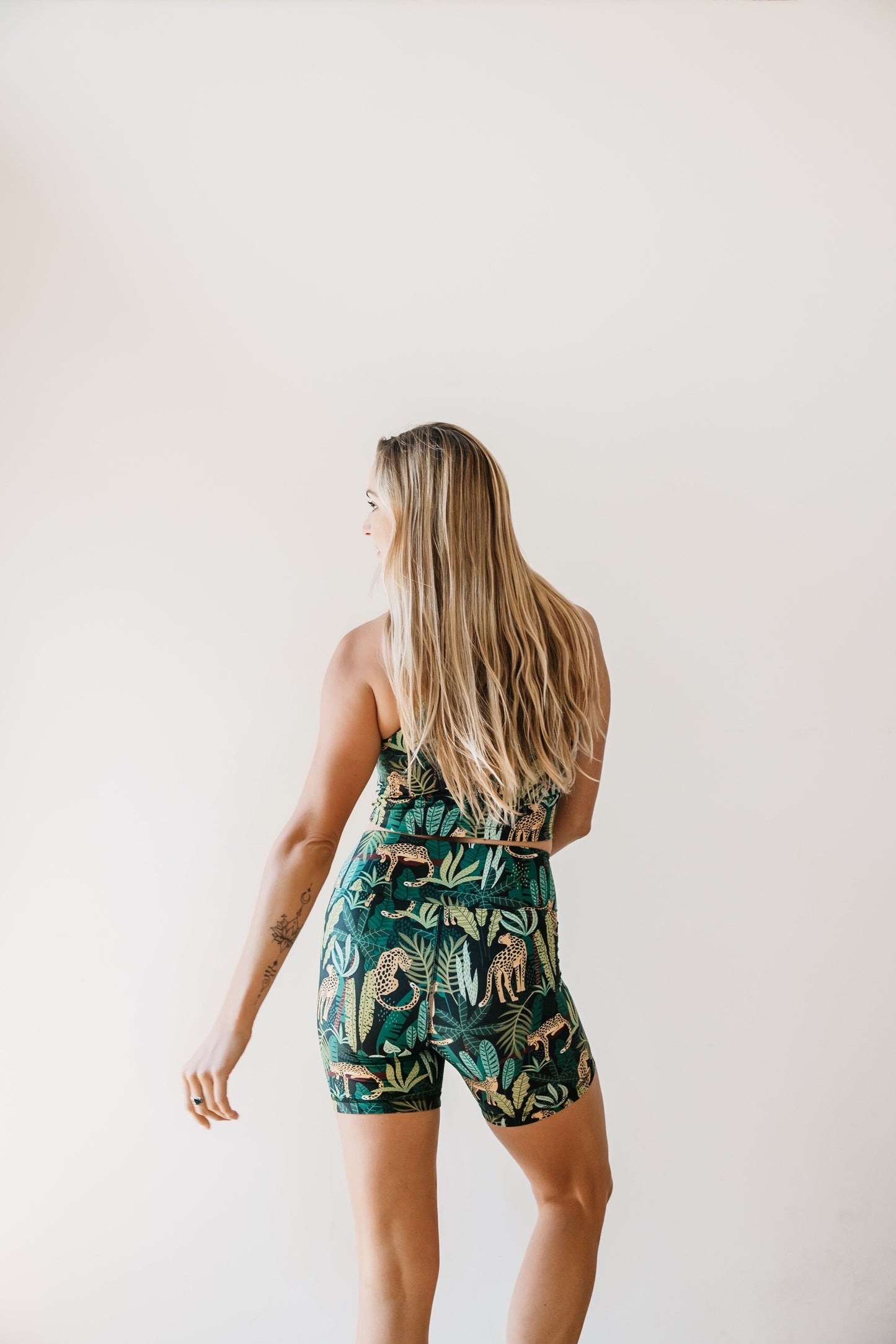 Lace Up Swaay Shorts - Jungle
