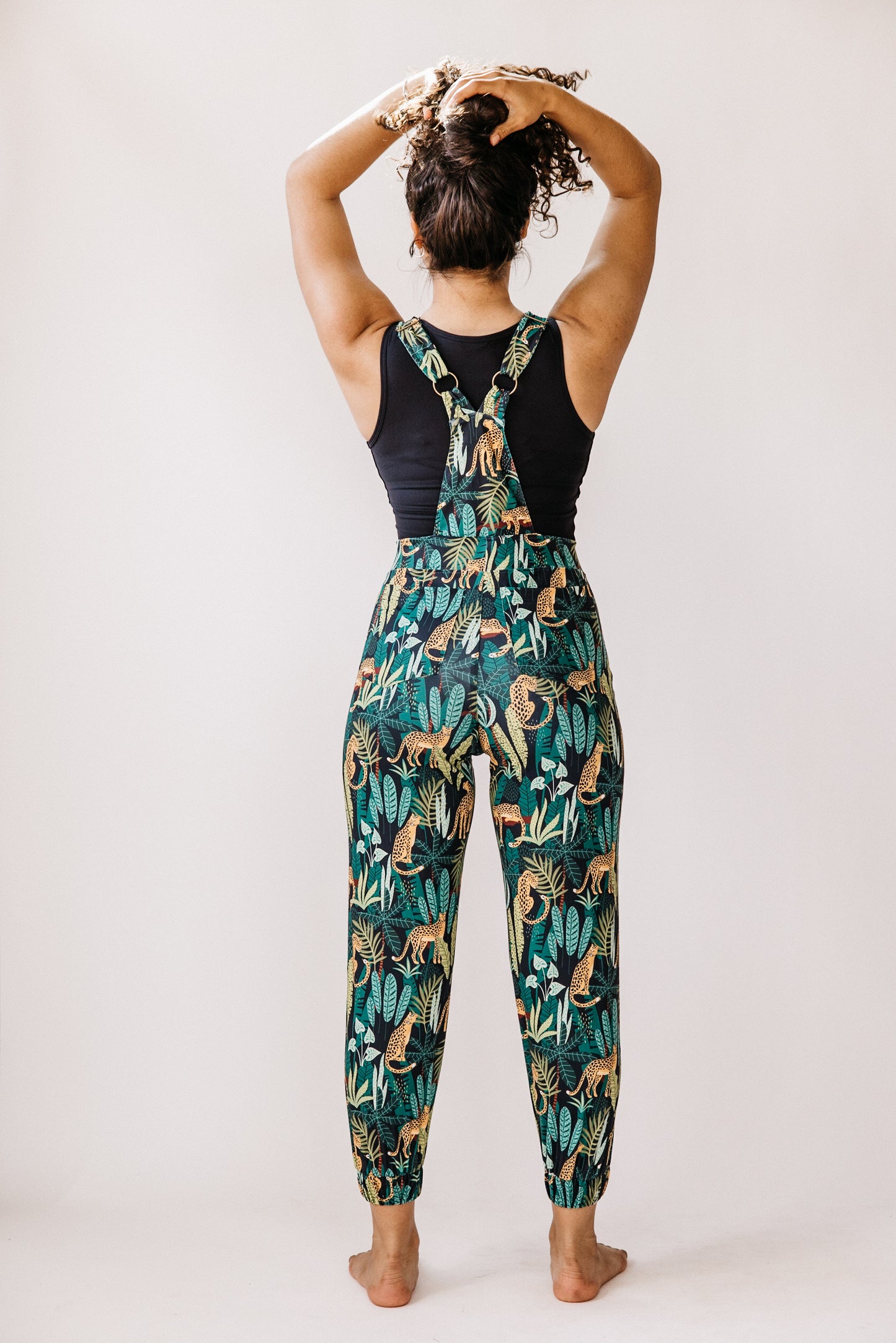 Overall Jumpsuit in Jungle Vibes