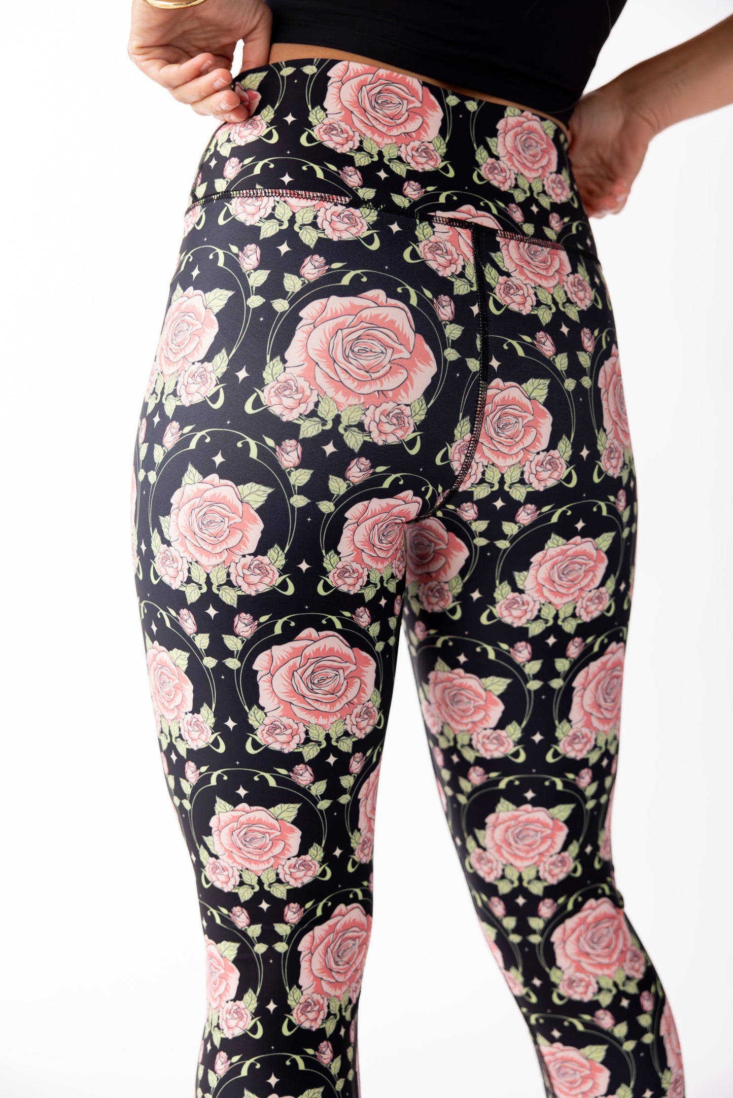 Leggings - Midnight Rose