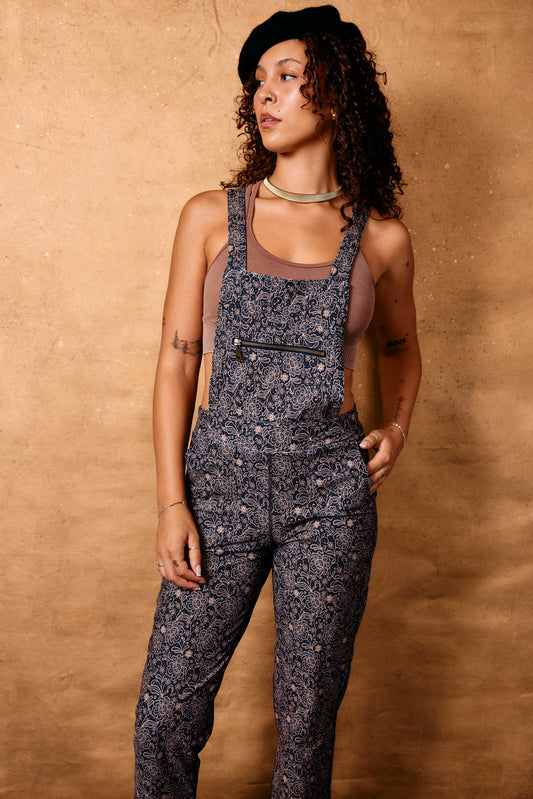 After Hours Lace Overalls