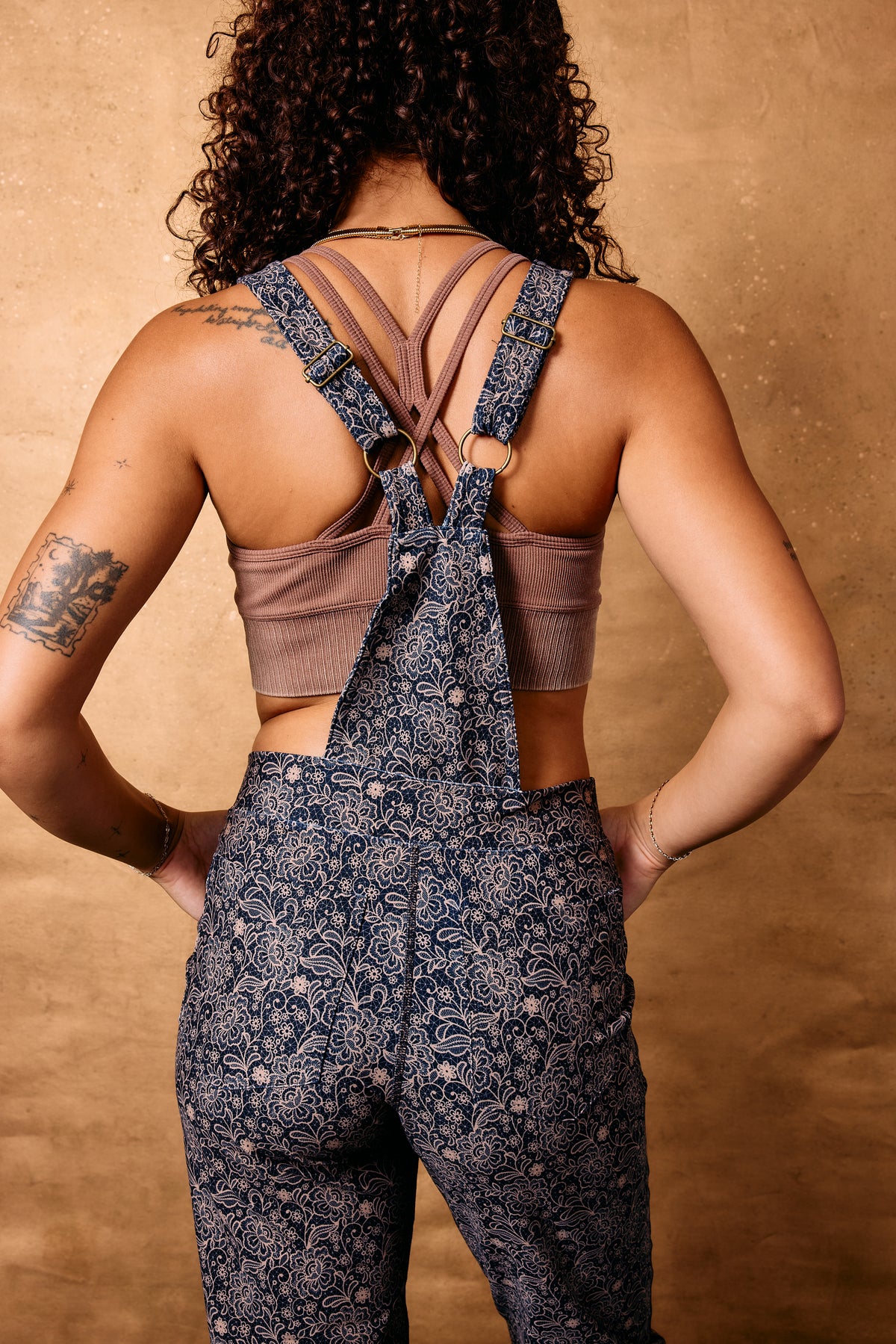 After Hours Lace Overalls