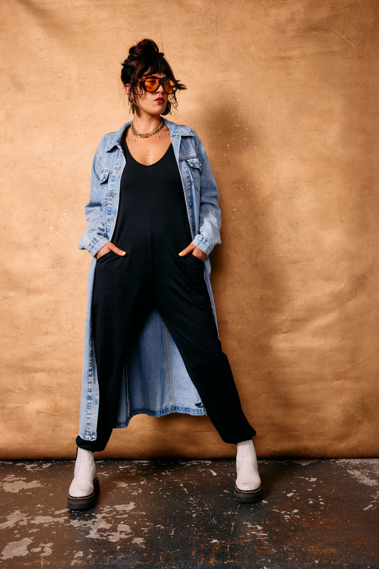 Vida Jumpsuit Black