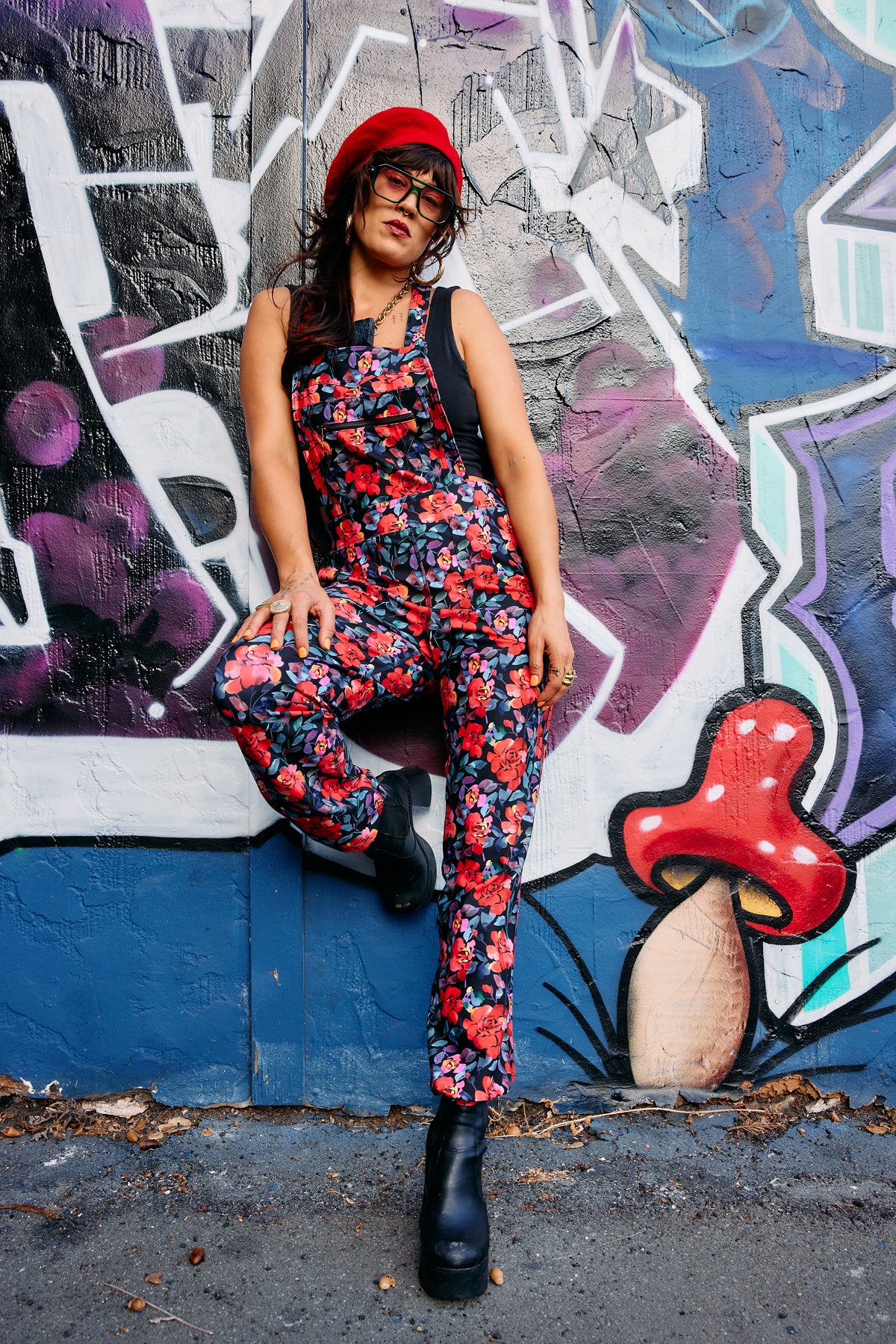Eternal Rose Overalls